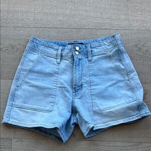 GAP light Blue Jean Shorts High-Waisted